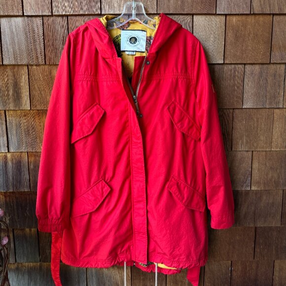 EUC Anthropologie Daughters of the Liberation Red Heritage Hooded Jacket - Large - Picture 5 of 13